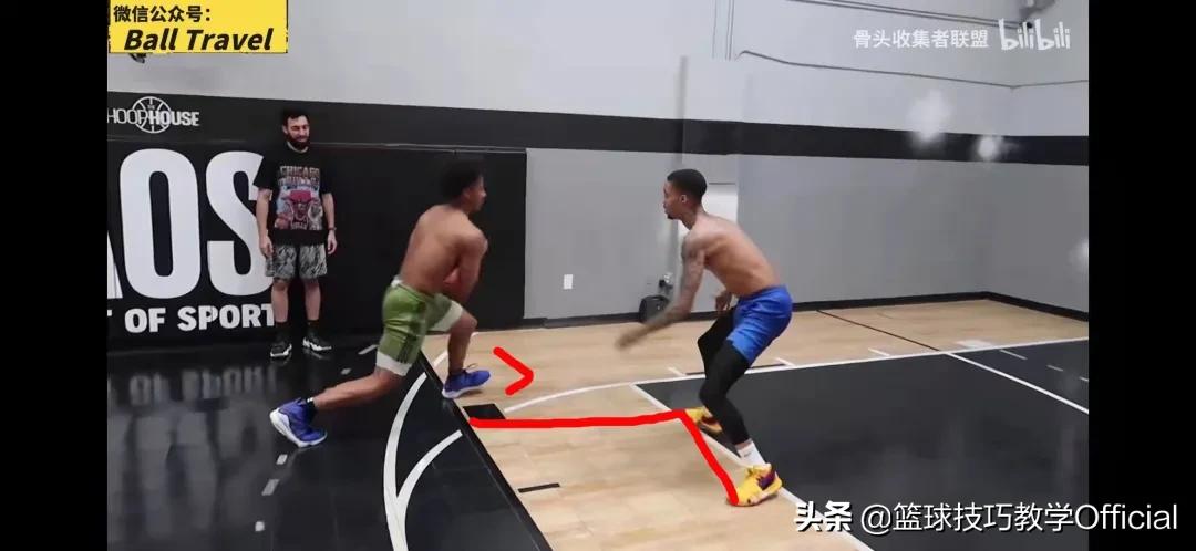 运球技巧新手教学,实战运球突破练习