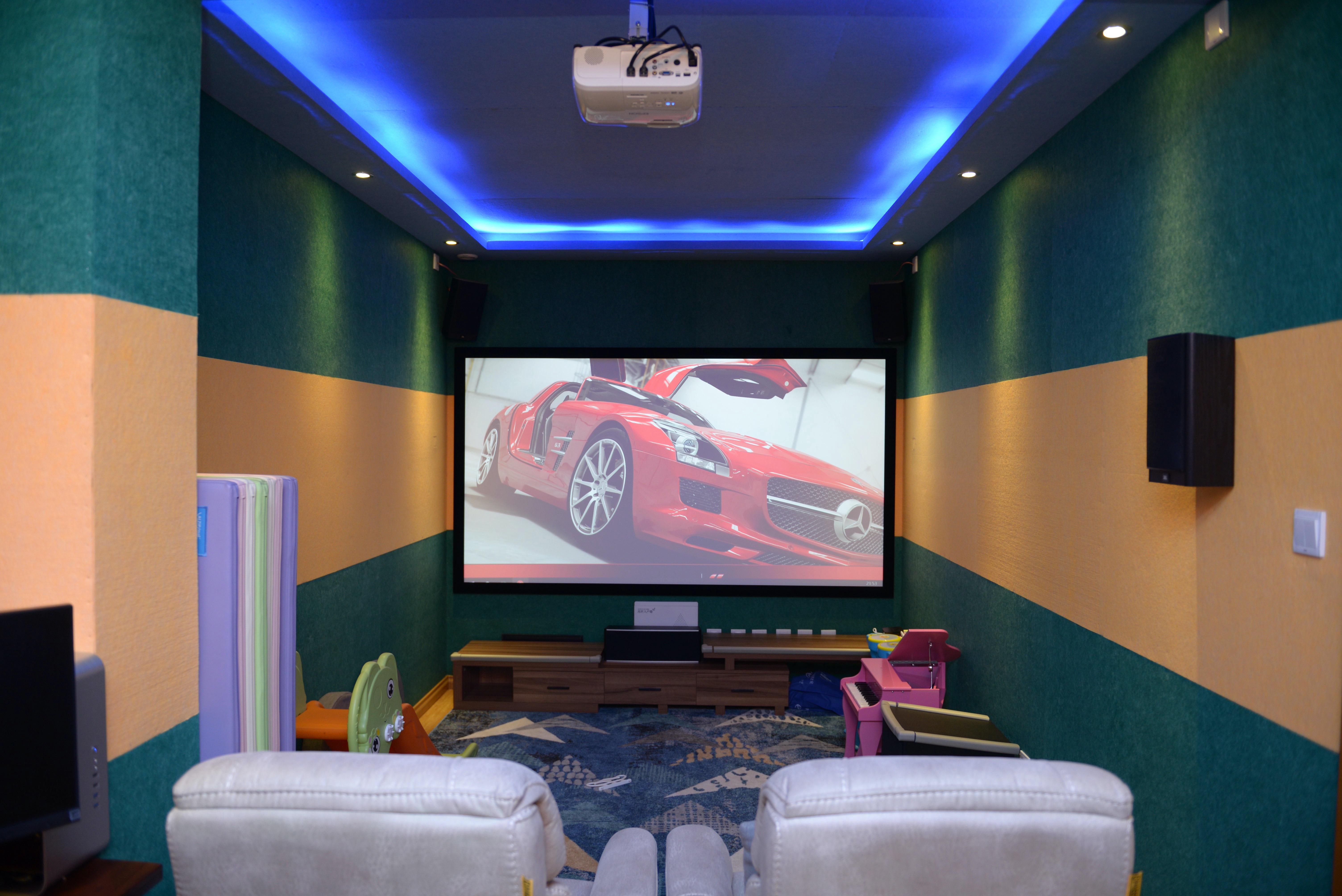 客厅要装投影怎么布线,小客厅投影方案