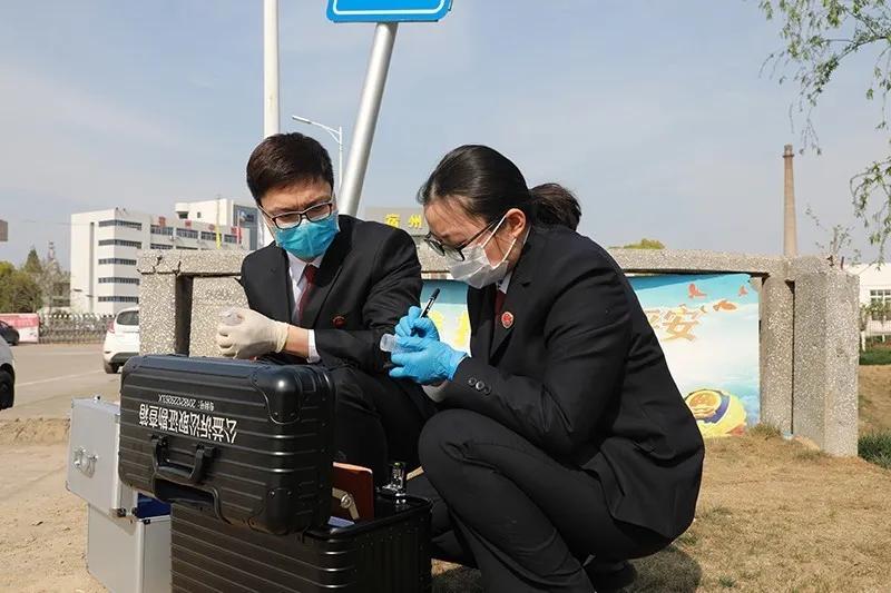 【基层动态】埇桥|公益诉讼:快速检测实验室上线“发威”!