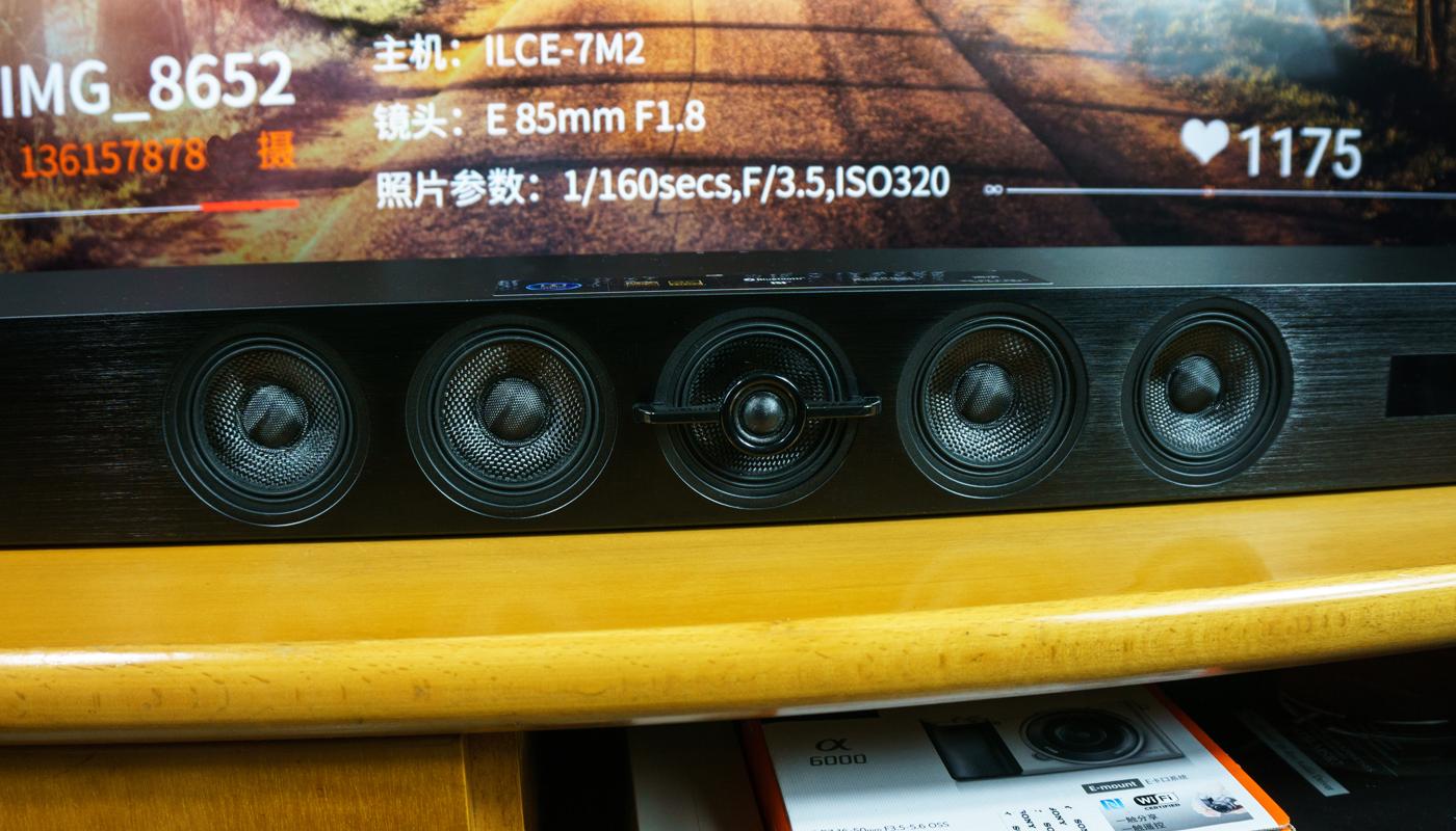soundbar4.1声道回音壁音响,家用全景声2.1声道回音壁推荐