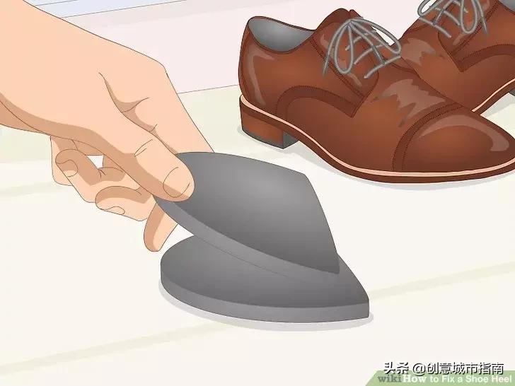 如何修复磨坏的鞋跟,如何修理鞋跟一边磨损