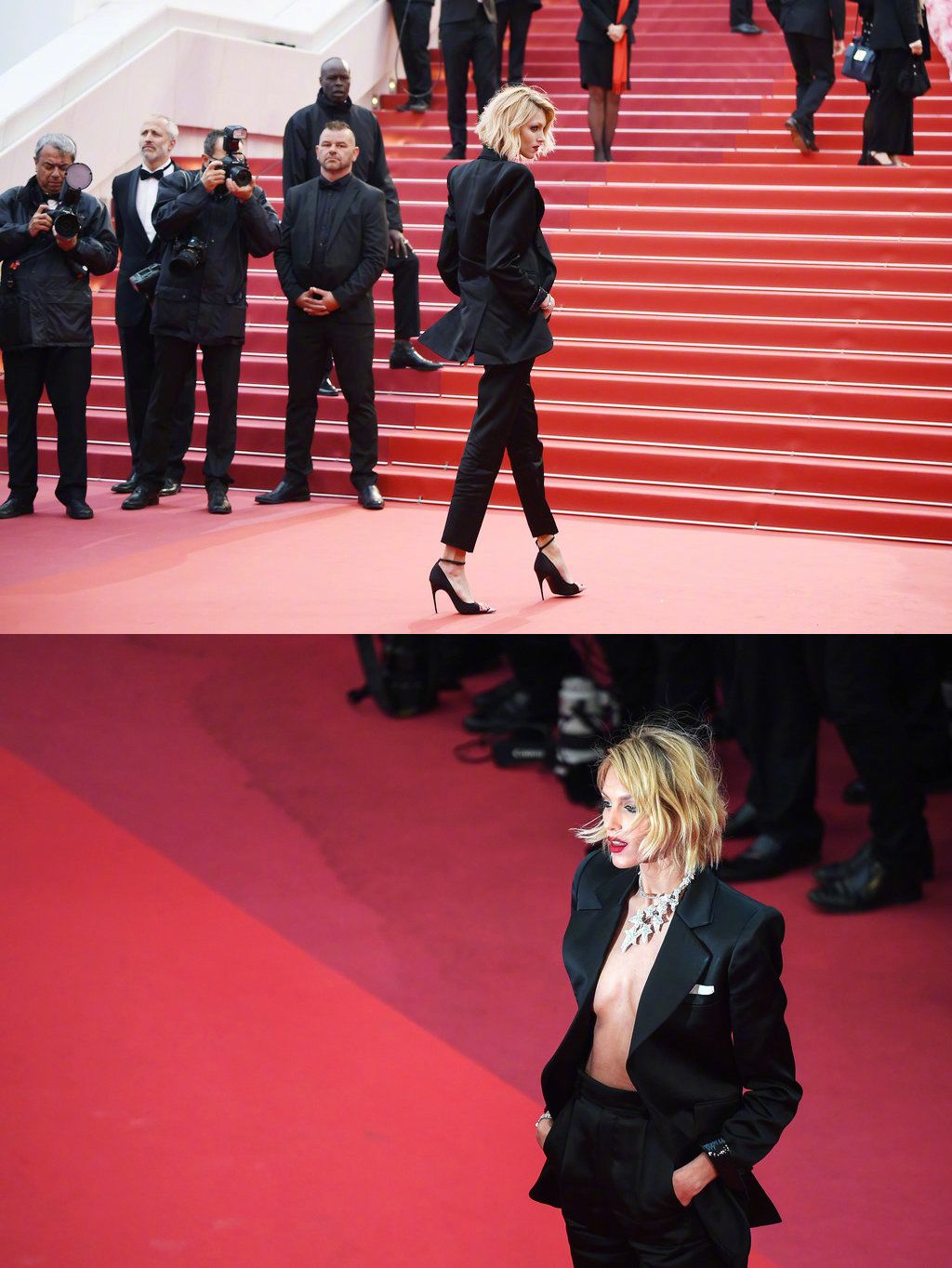 十八线网红戛纳红毯,十八线抖音网红