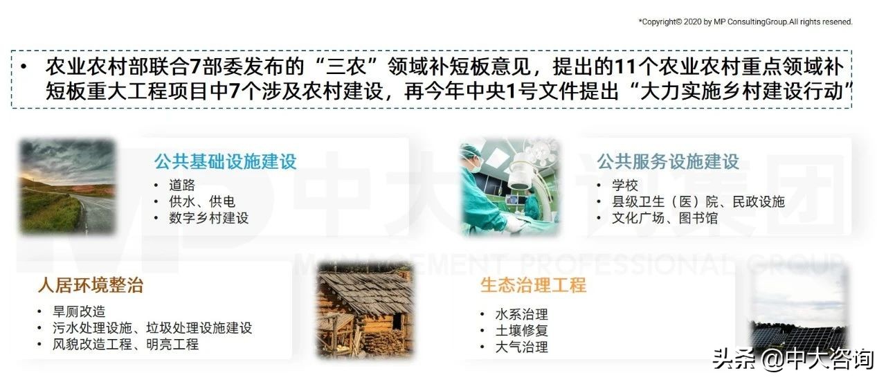 中大咨询：全面推进乡村振兴，平台公司这么干