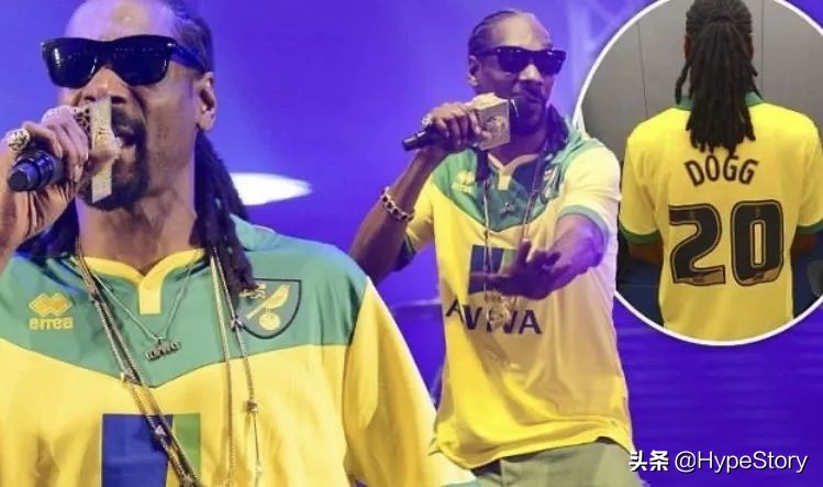 他是西海岸教父级的说唱歌手，也是足球圈最拽的球衣狂魔