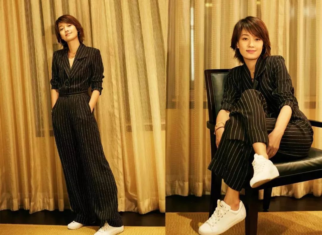 姚晨最近咖啡色穿搭,姚晨穿搭最新图片