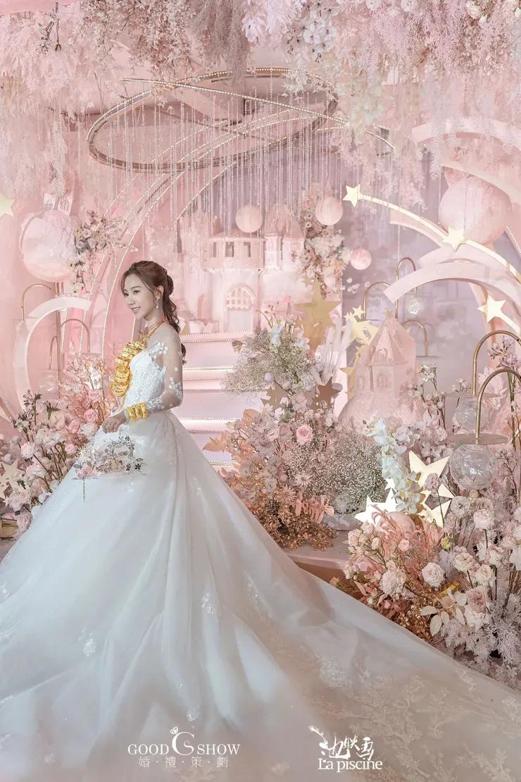 梦幻婚礼蓝色星辰大海主题风格,蓝色婚礼主题风格梦幻