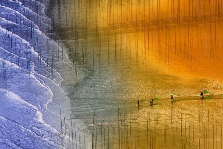 霞浦滩涂光影摄影作品,霞浦摄影风光