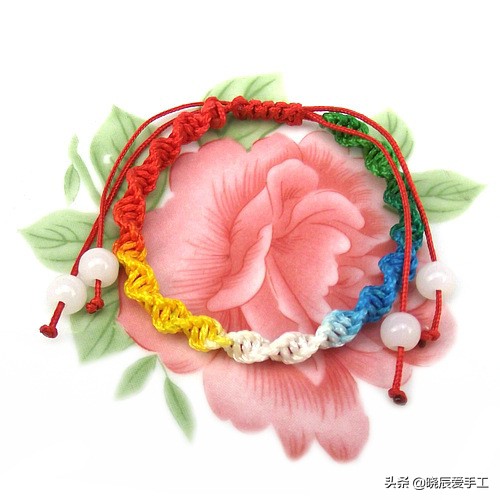 红绳手链女款2022年新本命年款,2023本命年红绳手链编织用几号线