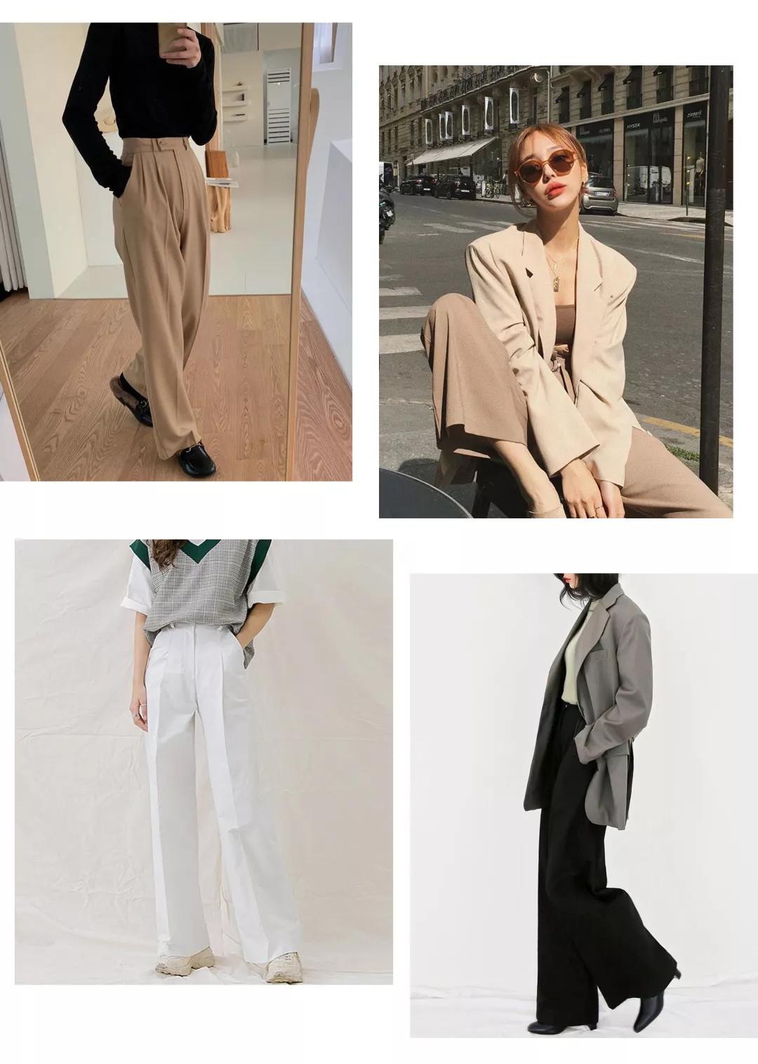 高个气质高腰阔腿裤,矮个子宽松阔腿裤145-150爆款潮款