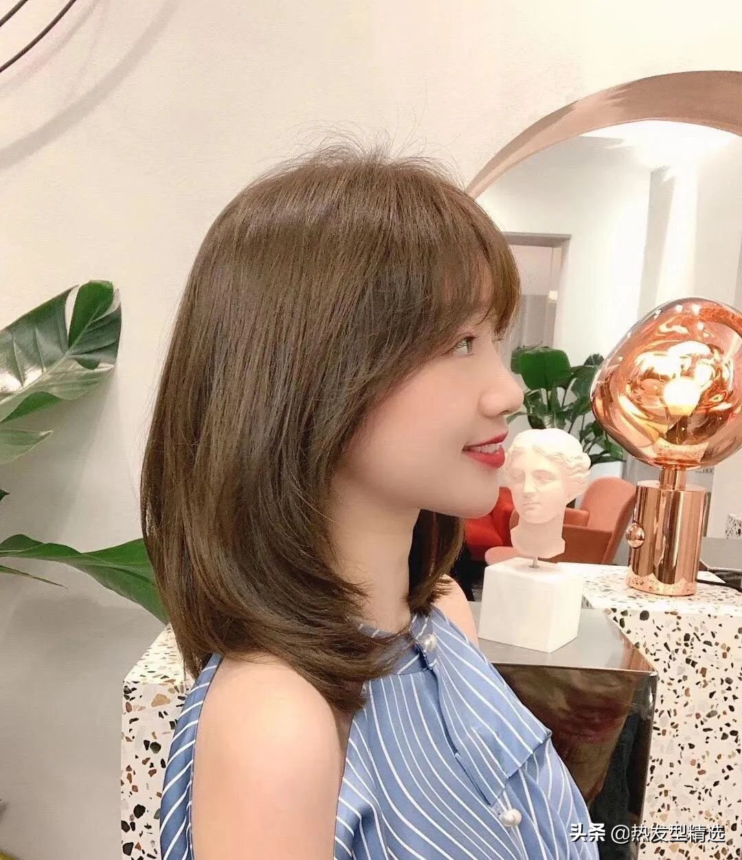 女士中发碎剪教程,潮流发剪