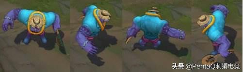 lol泳池派对男枪皮肤技能,lol男枪泳池皮肤视频