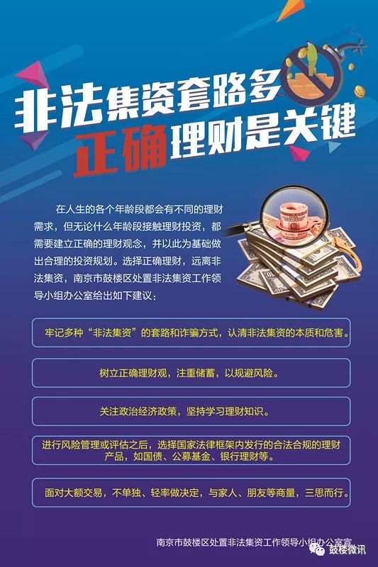 防范打击非法集资活动方案,防范非法集资这些你得知道