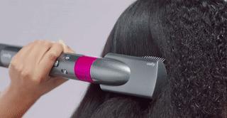 戴森卷发棒实测,戴森卷发棒卷完头发打开吗