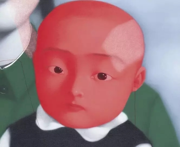 过往与当下的时空隧道：张晓刚《血缘：大家庭第十三号》