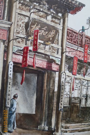 老北京戏园子唱戏,老戏园老北京