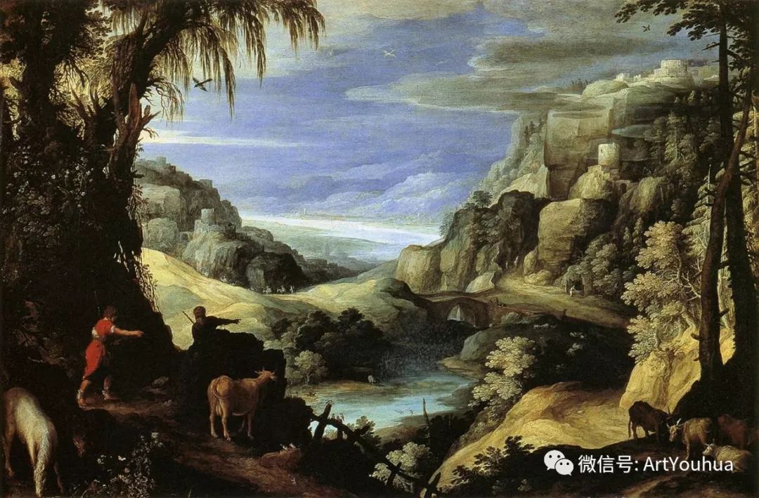 欧洲画家油画风景写生,奥地利画家油画风景作品欣赏