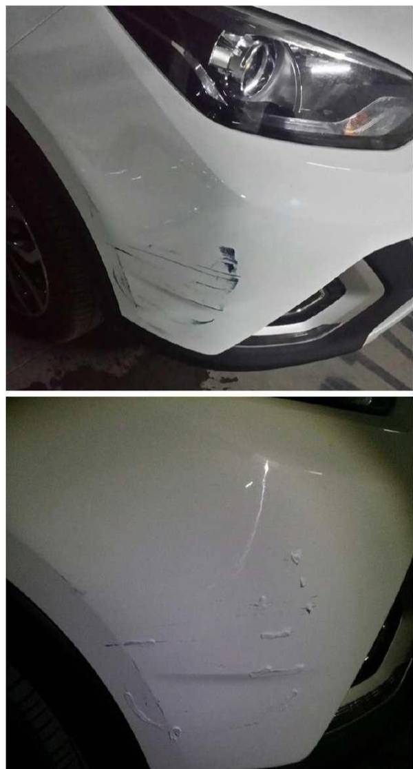 汽车漆面被划破一个小口如何处理,车漆被划破了一点怎么修复