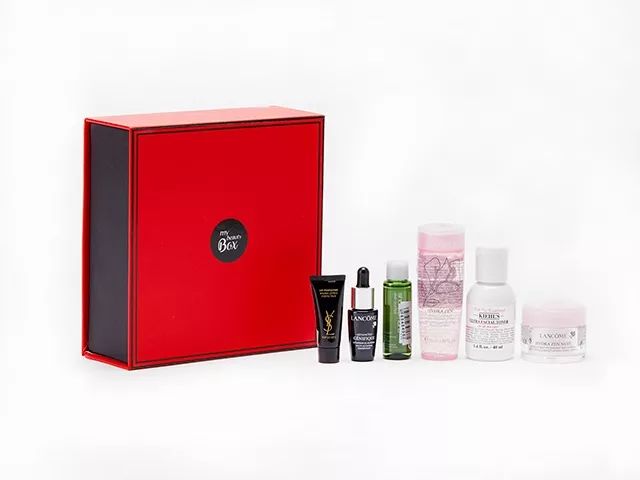 赫莲娜绿宝瓶系列和兰蔻菁纯系列,圣诞礼盒护肤品赫莲娜