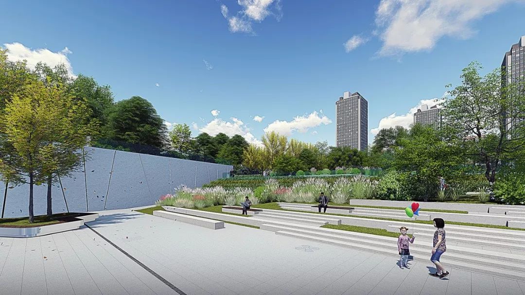 下沉空间的完美演绎｜上海虹桥协信中心