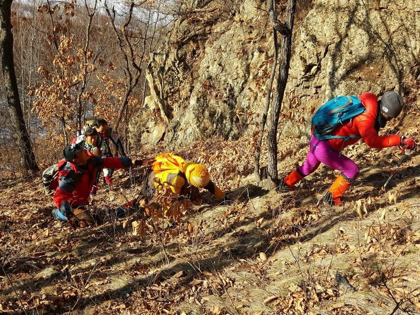 汪清天一户外12月30日登鹰嘴砬子精彩回放