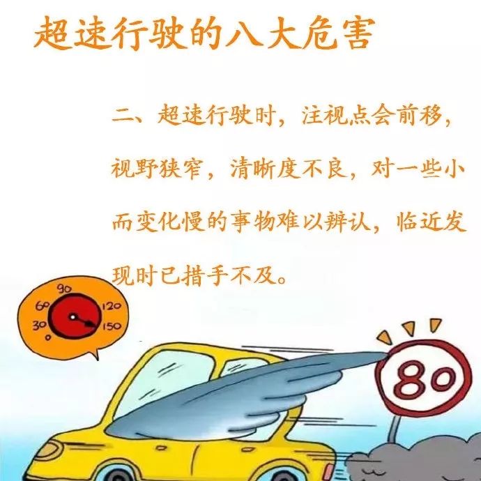超速行驶的危害不包括,科四驾驶汽车超速行驶有哪些危害