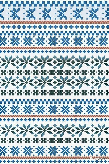 最新提花毛衣花样大全及图解,一些漂亮的提花毛衣花样推荐