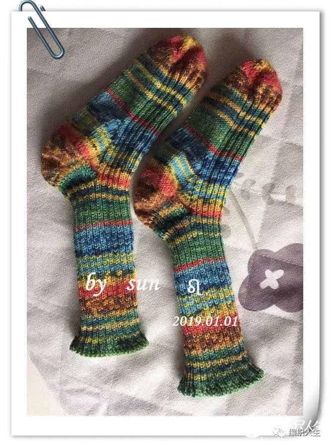 棒针羊毛袜教程,从脚尖开始织袜子后跟怎么织