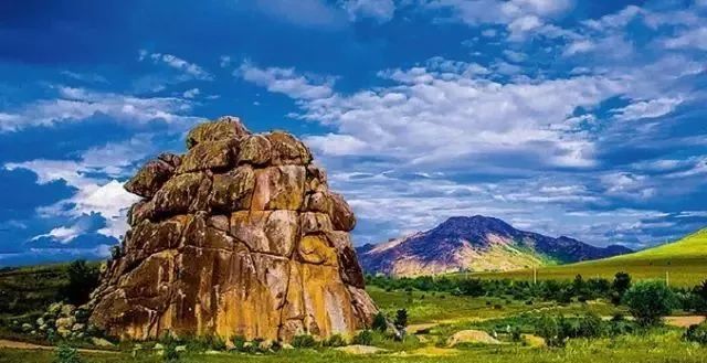 巴林左旗城市全景,巴林左旗市