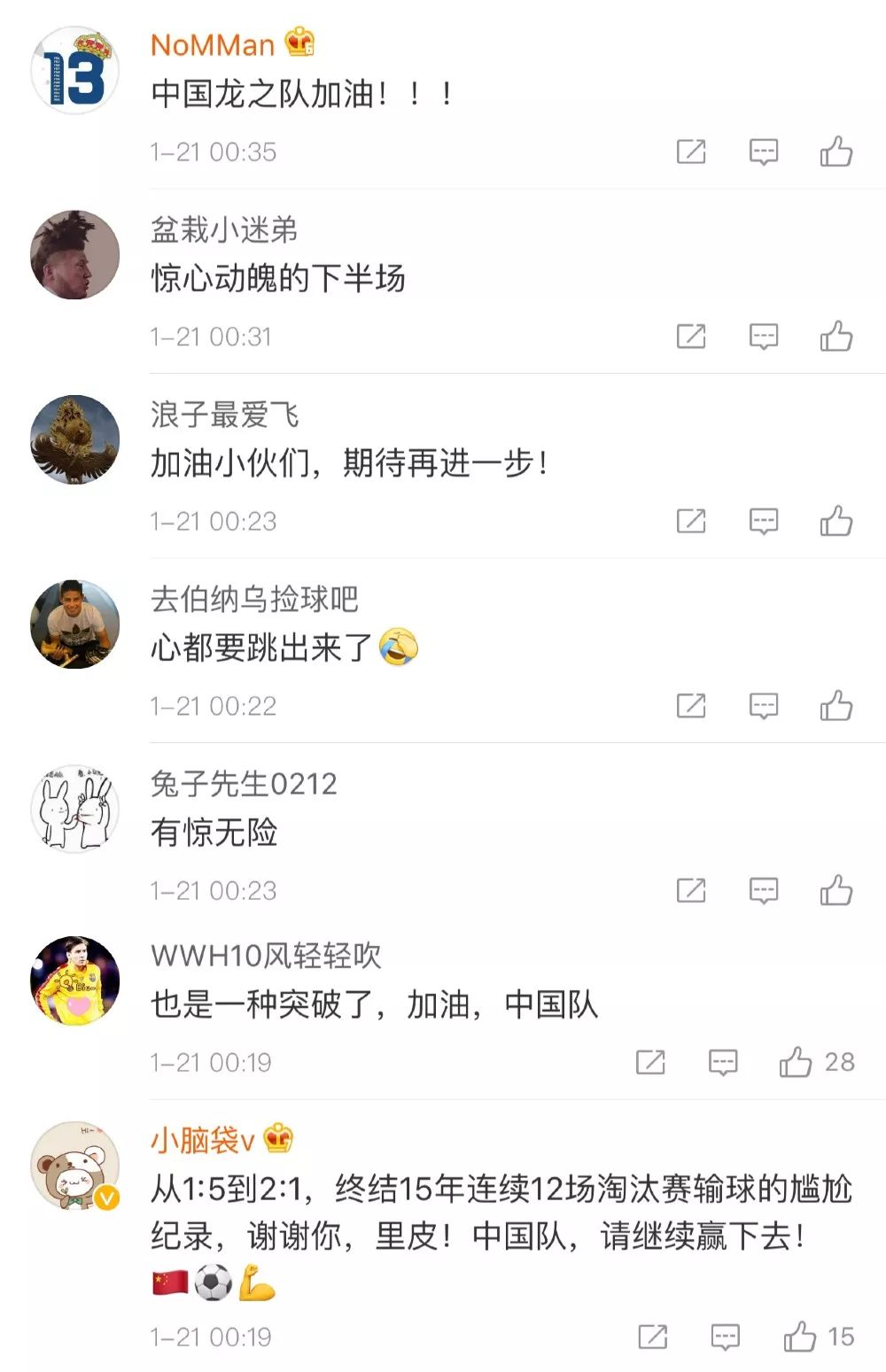 国足这场胜利，我们等了15年！