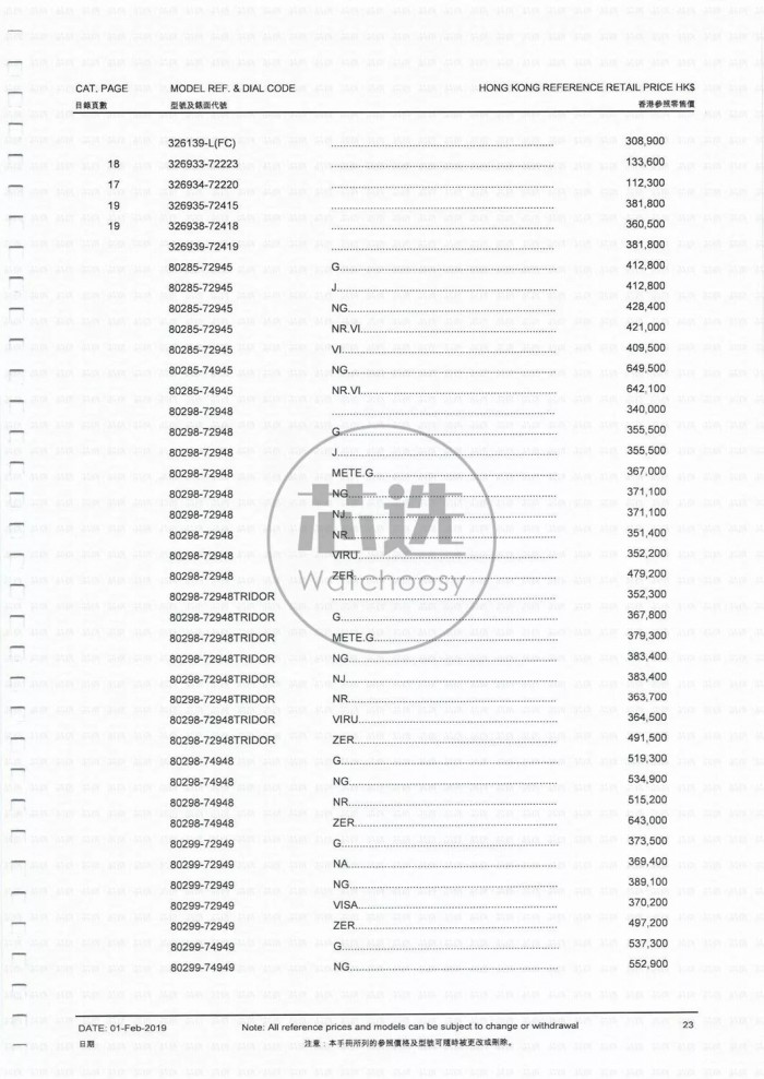 香港劳力士价格和内地差多少,香港劳力士最新价目表
