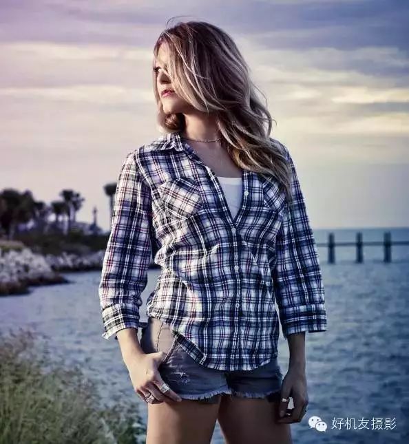 夕阳下拍摄人像技巧,夕阳逆光海滩人像