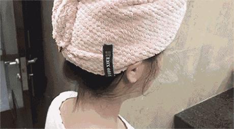 干发帽好用舒服不伤头发干得快,干头发最快的干发帽