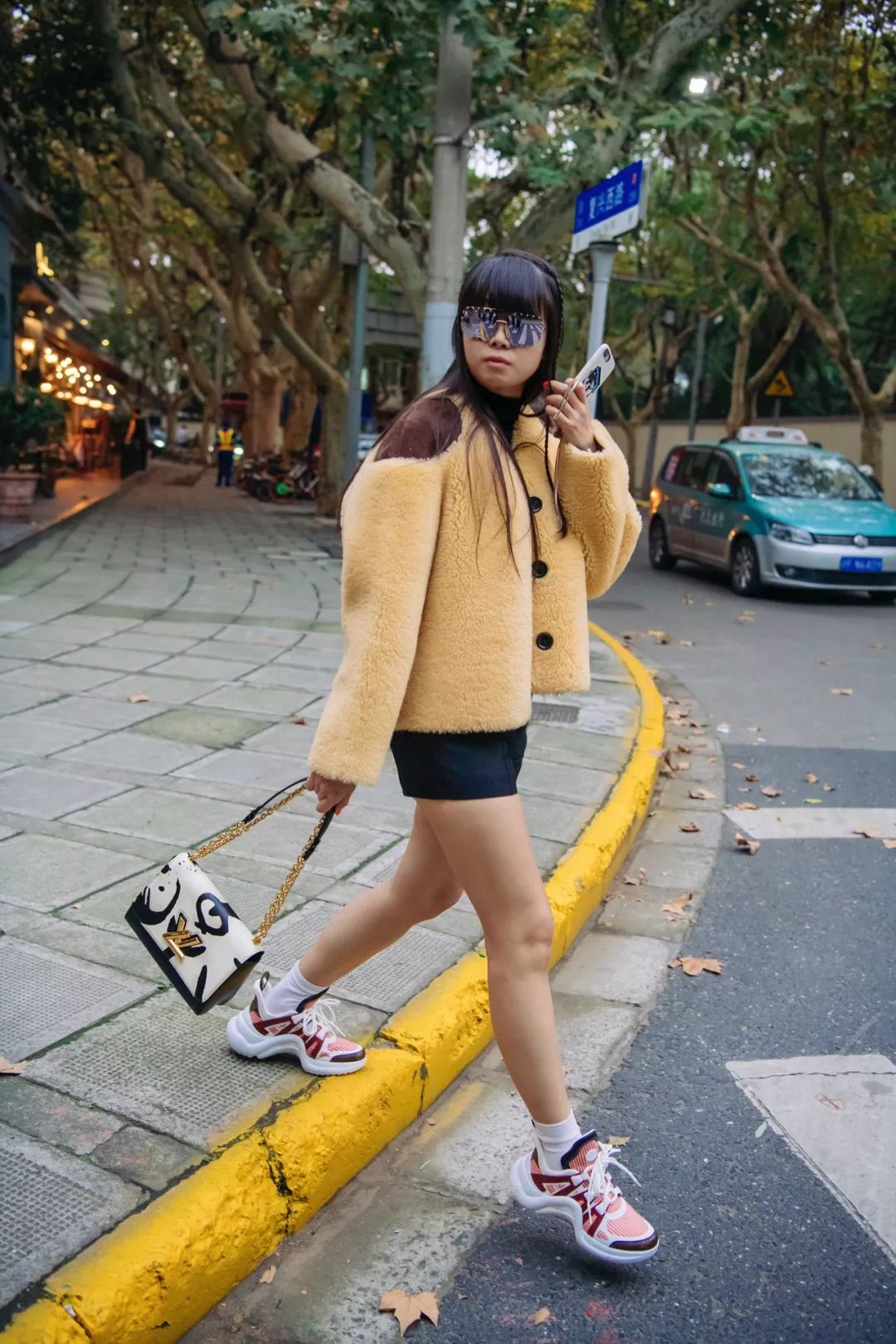 当LV遇上南宁校服,lv街拍tommy