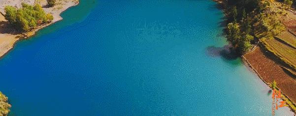 航拍四川雅江山,四川雅江县城全景视频