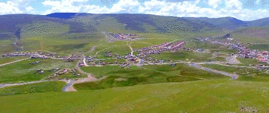 航拍四川雅江山,四川雅江县城全景视频