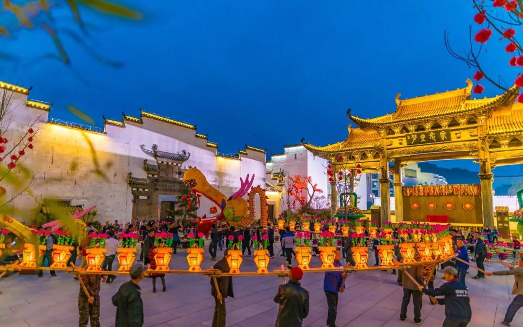 第二届油菜花观光旅游节开幕,婺源油菜花节