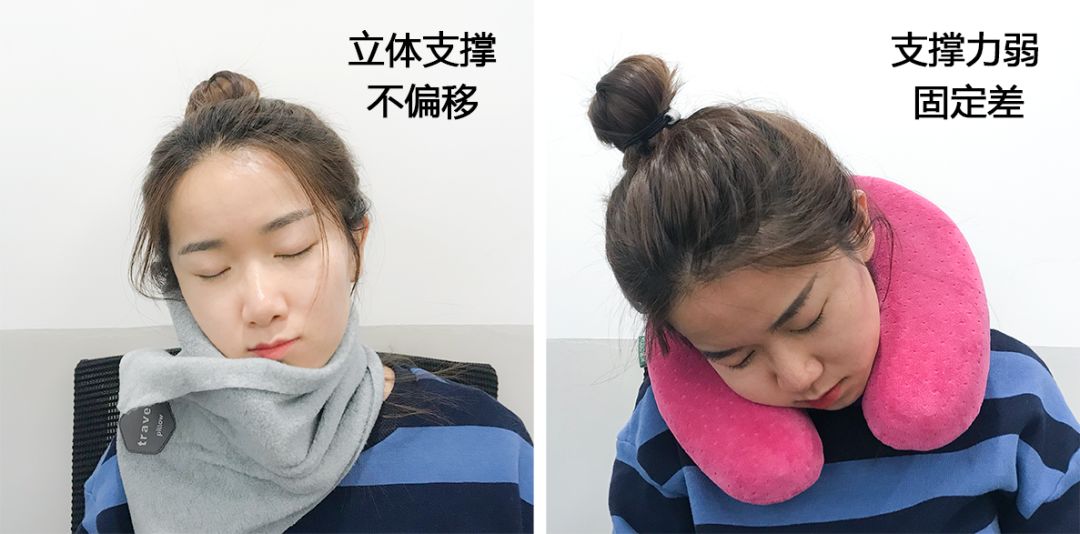 按压式旅行u枕,u型头枕旅行必备