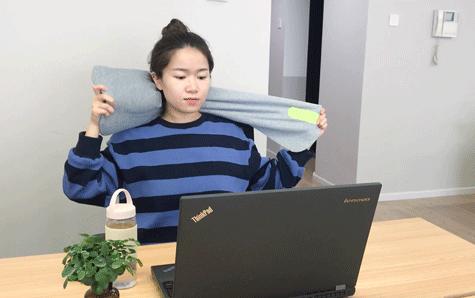 按压式旅行u枕,u型头枕旅行必备