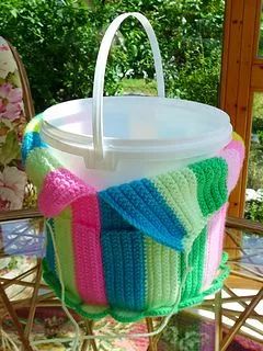 笔收纳袋小布袋,毛线钩笔袋的编织教程