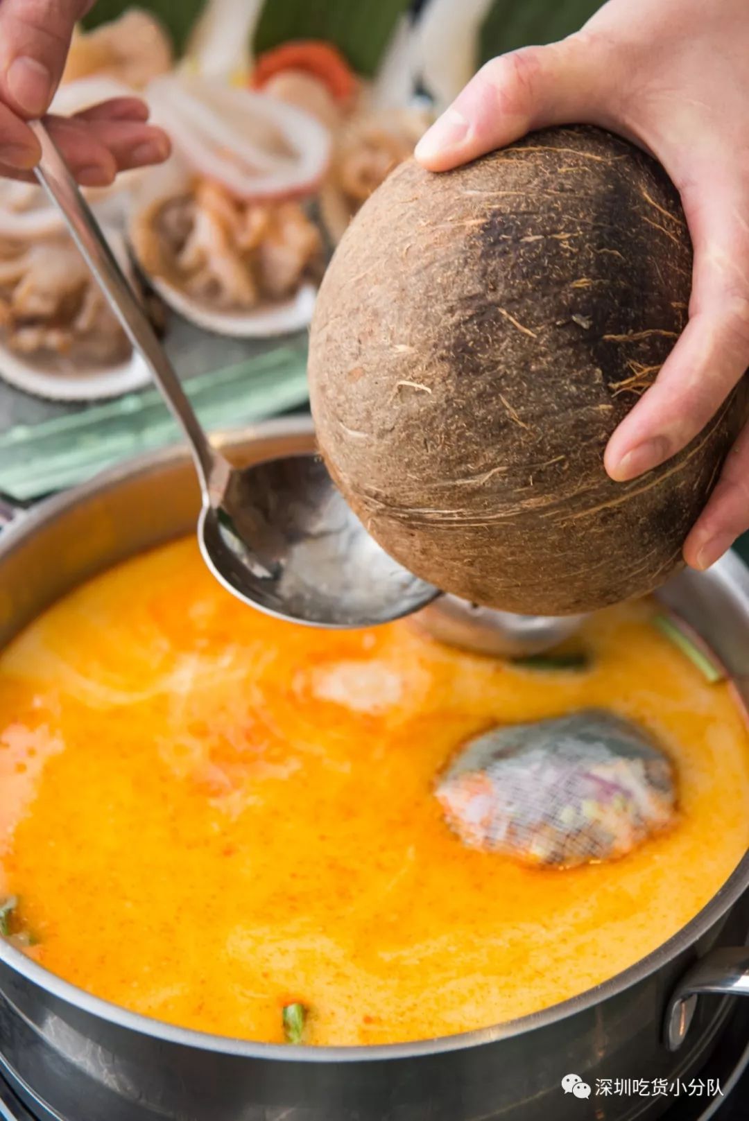 普吉岛芭东海滩泰式小火锅,普吉岛椰子岛网红