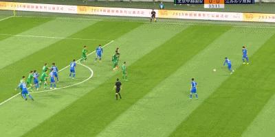 张玉宁超级世界波破门,张玉宁巴坎布推射