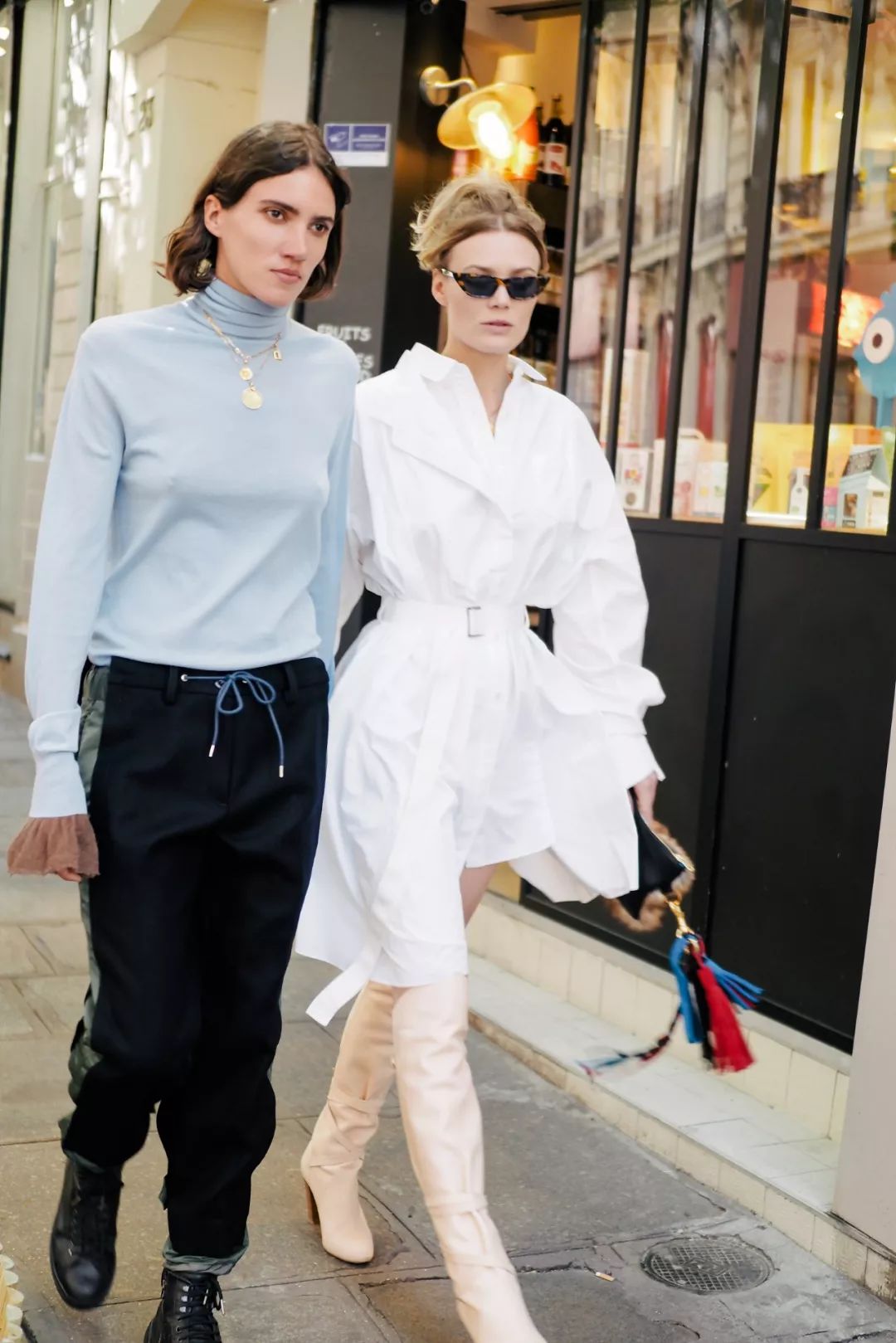 我敬吴宣仪娜扎的“鸡腿裤”一杯！今年瘦腿靠你了昂