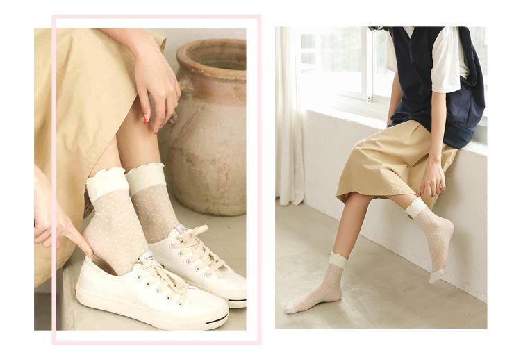 淘宝10块钱三双的过膝袜,淘宝袜子平价不起球