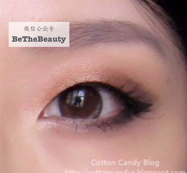 ins日杂清透眼妆适合居家的小仙女,教你两分钟就能搞定的眼妆画法