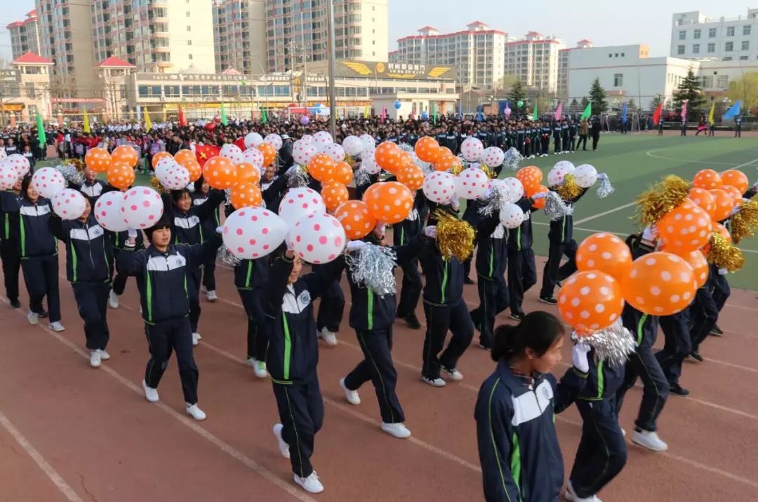 定格校园最美瞬间,明德初中第九届田径运动会