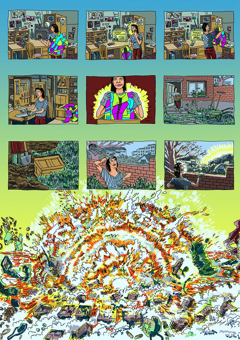 马德里开了家废墟服装店,这里有当下最流行的工业(地)风!