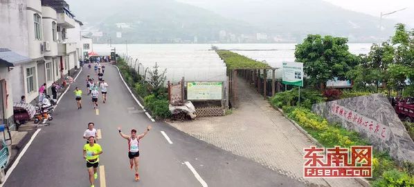 福安市赛岐马拉松,一路跑步一路美景
