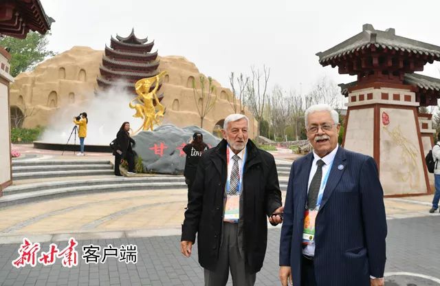 世园会甘肃园美丽的丝路画卷,飞天舞蹈表演甘肃