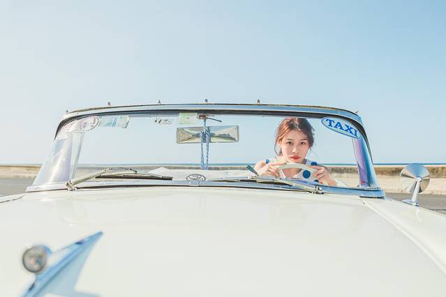 古巴老爷车日落,古巴旅行全记