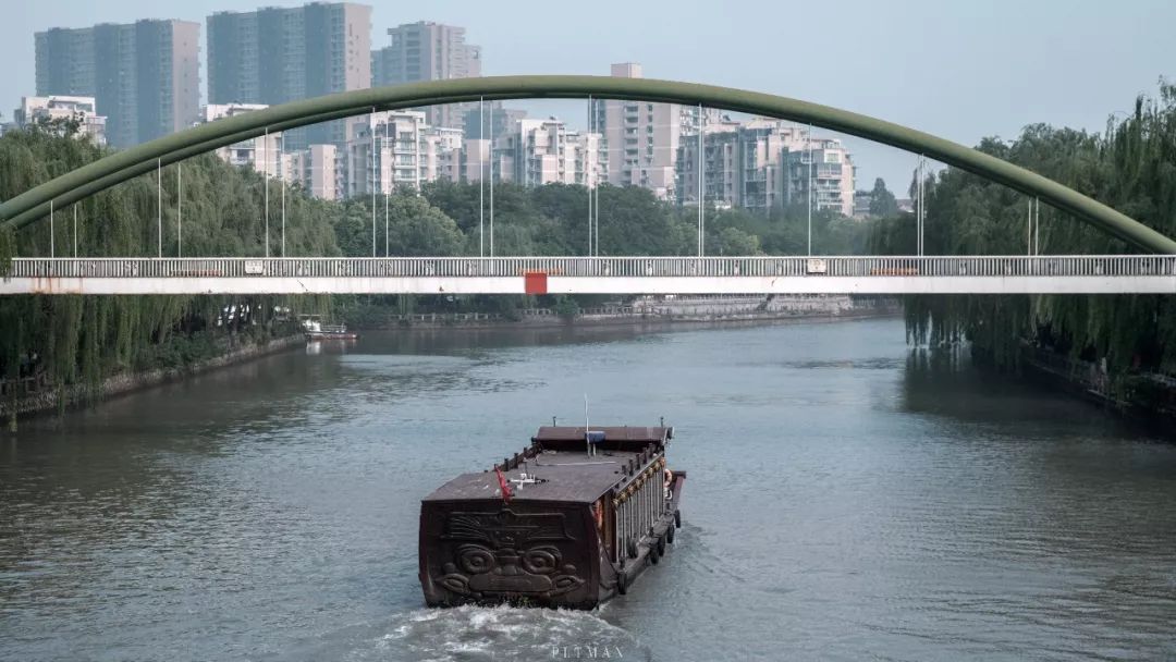 和我在杭城的运河边走一走